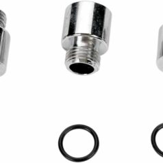 CHROME SOCKET-HEAD OIL PUMP PLUG KNURLED