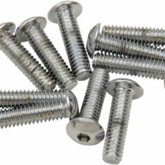 BUTTON-HEAD BOLT 8-32X0.75 CHROME