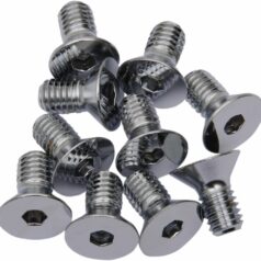 FLAT-HEAD BOLT 3/8-16X0.75 CHROME