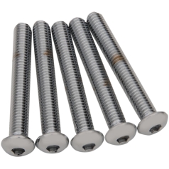 BUTTON-HEAD BOLT 3/8-16X2.75 CHROME