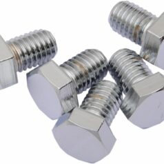HEX-HEAD BOLT 1/2-13X0.75 CHROME