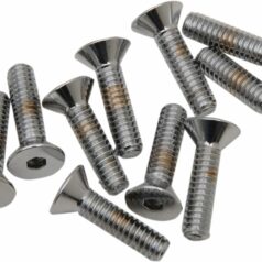 FLAT-HEAD BOLT 1/4-20X1 CHROME