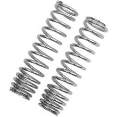 PROGRESSIVE SUSPENSION SHOCK SPRINGS FOR 12, 13 AND 412 SERIES DUAL SHOCKS CHROME