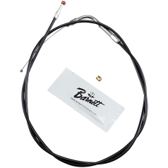 THROTTLE CABLE TRADITIONAL BLACK OVERSIZE +6" (152MM)