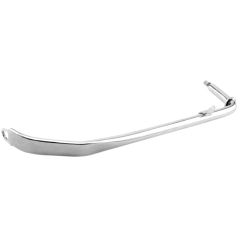 KICKSTAND FLAT BOTTOM +1" CHROME