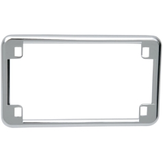 LICENSE PLATE FRAME CHROME 4"X7"