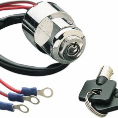 IGNITION SWITCH W/ ROUND KEY OFF/IGN/IGN+LIGHT-POSITION
