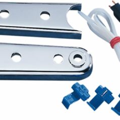 REAR TURN SIGNAL RELOCATION KIT CHROME
