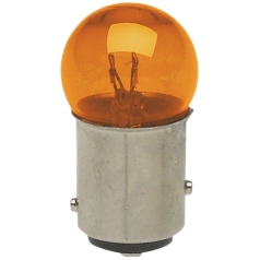 GLOBE BULB DUAL FILAMENT 1157-STYLE AMBER