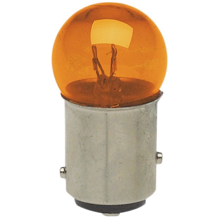 GLOBE BULB DUAL FILAMENT 1157-STYLE AMBER