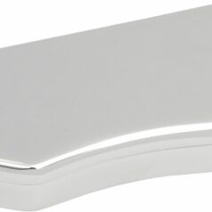 HANDLEBAR CLAMP 1.25" BUFFALO SMOOTH W/ HIDDEN HOLES CHROME