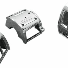 HANDLEBAR CONTROL KIT W/O SWITCHES CHROME