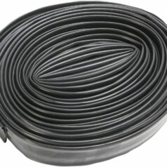SHRINK TUBE BLACK 0.750"/0.375" 25'