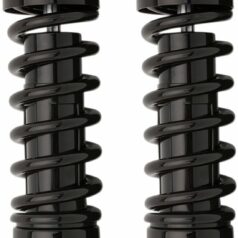 PROGRESSIVE SUSPENSION 412 SERIES HEAVY DUTY AMERICAN-TUNED GAS SHOCKS W/O COVER BLACK 12"