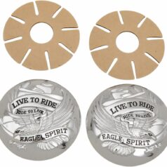 GAS CAP LIVE-TO-RIDE CHROME