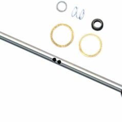 SHUT-OFF GAS VALVE ROD CHROME