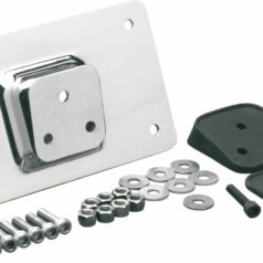 LICENSE PLATE MOUNT W/ ANGLED RUBBER GASKET