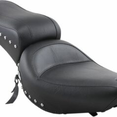 SEAT ONE-PIECE 2-UP PLAIN STUDDED WITH CONCHOS