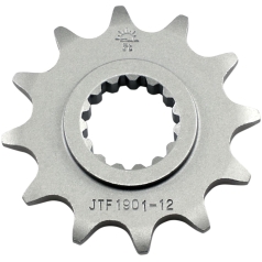 JTF1901.12 FRONT REPLACEMENT SPROCKET 12 TEETH 520 PITCH NATURAL STEEL