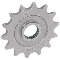 JTF326.14 FRONT REPLACEMENT SPROCKET 14 TEETH 520 PITCH NATURAL STEEL
