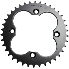 JTR1350.38 REAR REPLACEMENT SPROCKET 38 TEETH 520 PITCH NATURAL C49 HIGH CARBON STEEL