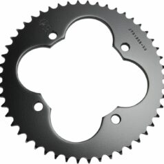 JTR1355.50 REAR REPLACEMENT SPROCKET 50 TEETH 428 PITCH NATURAL C49 HIGH CARBON STEEL