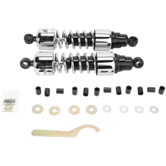 DUAL SHOCK ASSEMBLY CHROME 13" DUC/HON/KAW/SUZ/TRI/YAM