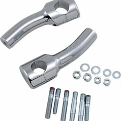 RISER BIG BUFFALO 5.5" PULLBACK CHROME FOR 1.5"