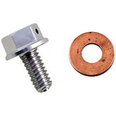 DRAIN PLUG MAGNETIC SLVR