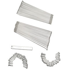 SPOKE SET REAR STAILESS STEEL 18X2.15