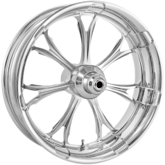 FRONT WHEEL PARAMOUNT CHROME 21X3.5 DUAL DISC W/O ABS