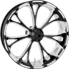 FRONT WHEEL VIRTUE PLATINUM CUT 21" X 3.5" DUAL DISC W/O ABS