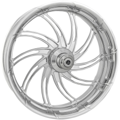 FRONT WHEEL SUPRA 21" X 3.5" ONE-PIECE ALUMINUM CHROME