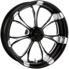 REAR WHEEL PARAMOUNT 18" X 5.5" ONE-PIECE ALUMINUM ABS PLATINUM CUT