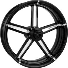 REAR WHEEL FORMULA 18" X 5.5" ONE-PIECE ALUMINUM NON-ABS PLATINUM CUT