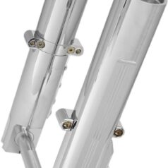 FORK LEG KIT LOWER SINGLE DISC BRAKES CHROME
