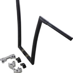 HANDLEBAR 17" APE HANGER 1-1/4" FLAT BLACK