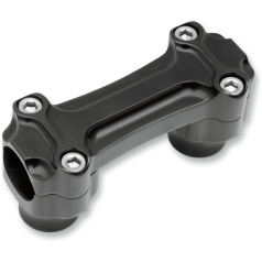 BONE BAR CLAMP AND RISER SINGLE BLACK