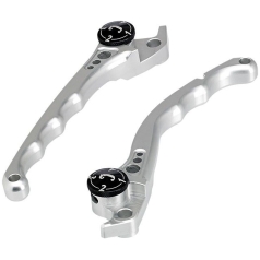 HAND LEVERS BILLET CLEAR
