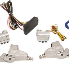 CONTROL KIT WITH HYDRAULIC CLUTCH HANDBUS CHROME