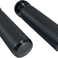 GRIPS HAND DIAMOND KNURLED ETC ALUMINUM BLACK