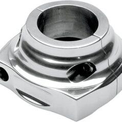 CHROME THROTTLE HOUSING   SINGLE CABLE (THREADED HOLE)