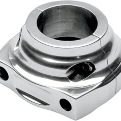 CHROME THROTTLE HOUSING   DUAL CABLE (SNAP IN CABLE)