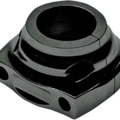 BLACK ANODIZED THROTTLE HOUSING   DUAL CABLE (SNAP IN CABLE)