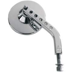 MIRROR VIEWTECH-7 BILLET 3-1/4" ROUND RIGHT CHROME