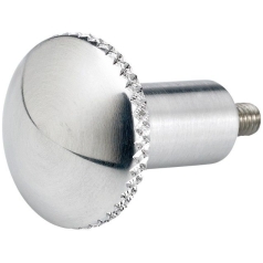 CHOKE KNOB JOKER RAW ALUMINUM
