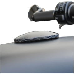 GAS CAP KNURLED BLACK