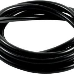 VACUUM TUBING 8MM I.D. 14 MM O.D. SILICONE BLACK