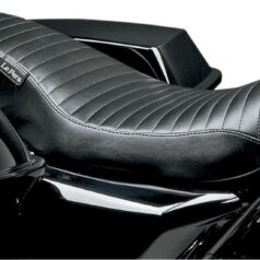 SEAT COBRA FULL-LENGTH PLEATED BLACK