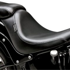 PILLION PAD SILHOUETTE SMOOTH BLACK